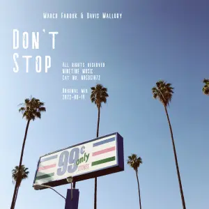 Don't Stop cover art